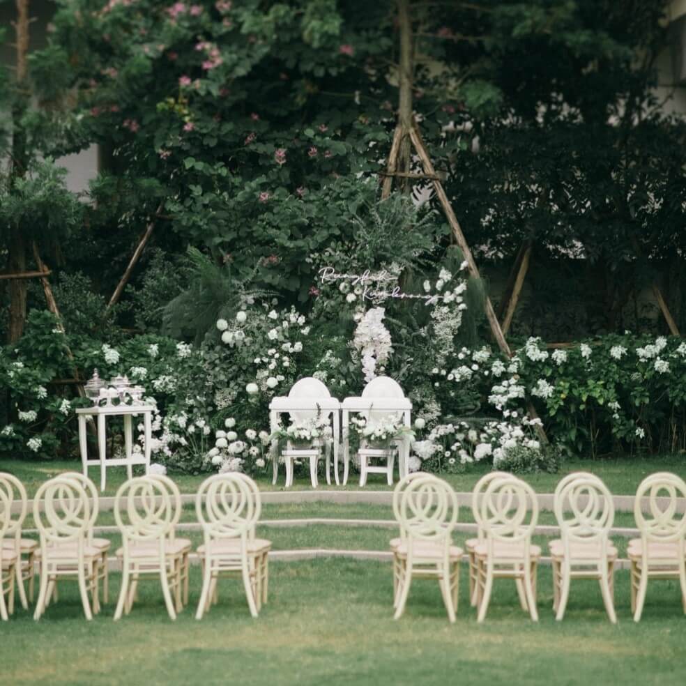 The Upper Ground สถานที่จัดงานแต่งงานในสวน ใจกลางกรุงเทพ