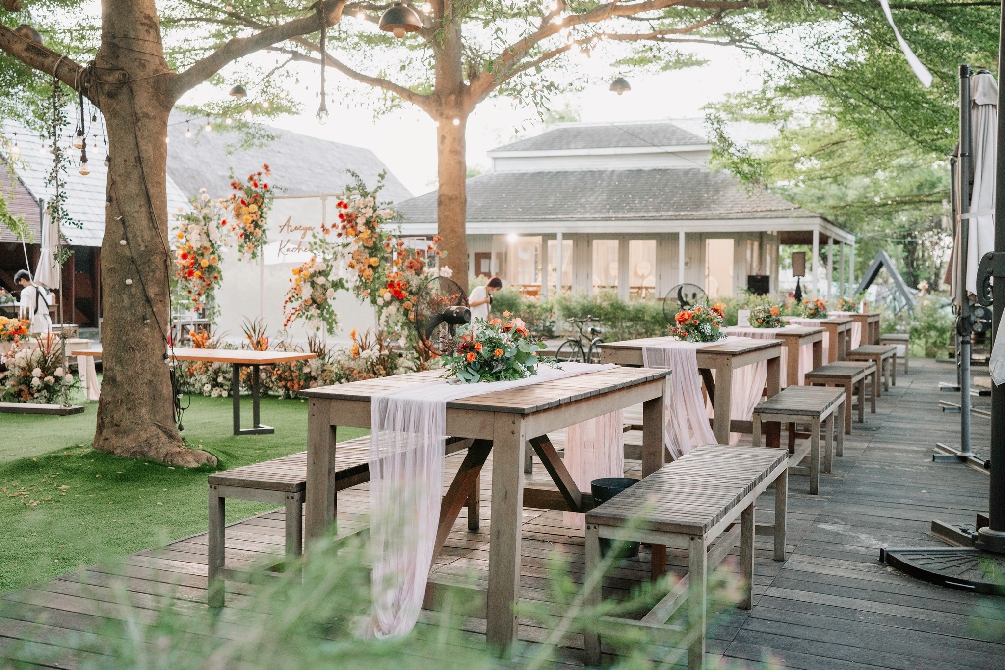 งานแต่งในสวน กรุงเทพ นนทบุรี ปริมณฑล