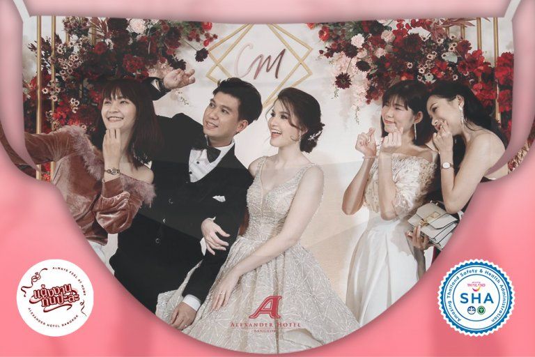 มาตรการรองรับงานจัดเลี้ยงโดยโรงแรมอเล็กซานเดอร์ (Alexander Hotel Bangkok) ตอบโจทย์งานแต่งงานยุค New Normal ตามมาตรฐาน SHA