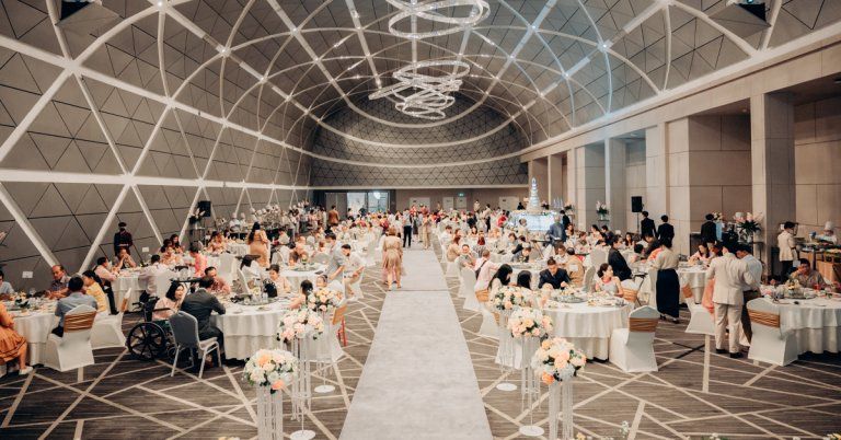 รวมความประทับใจ ในวันอันแสนสำคัญจากเจ้าบ่าวเจ้าสาว @IMPACT WEDDING 2022