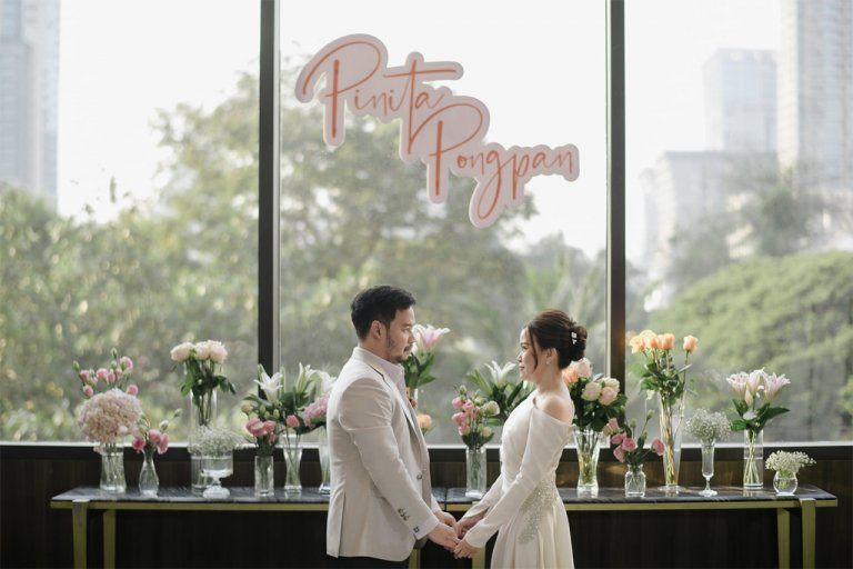 เติมความรักละมุนละไม ไปกับรีวิวแต่งงานบรรยากาศหวาน ๆ @โรงแรมบลิสตัน สุวรรณ พาร์ควิว( Bliston Suwan Park View Hotel)