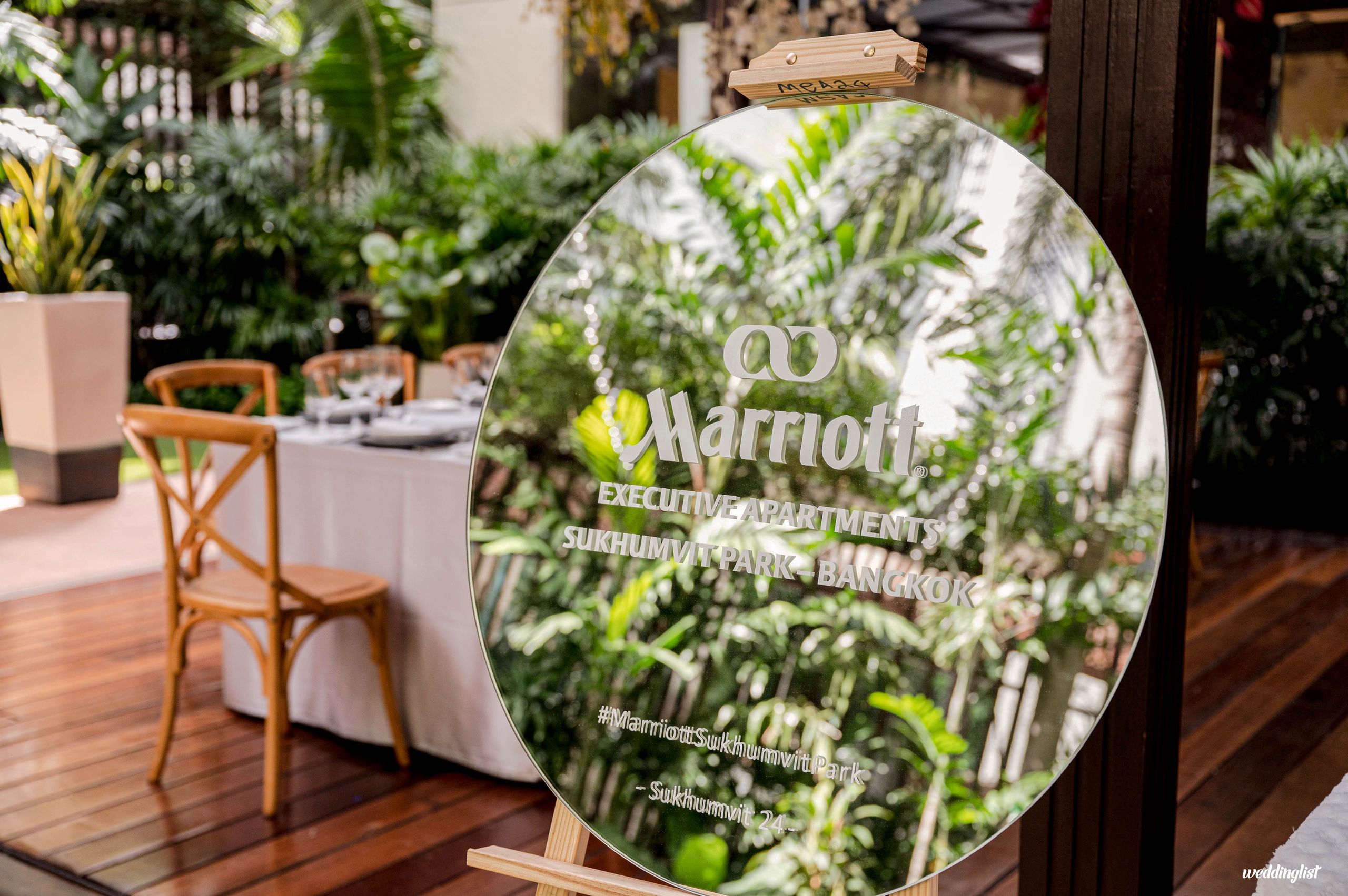 เนรมิตงานแต่งงานดั่งฝันในสวนอันอบอุ่นทั้ง Indoor และ Outdoor ใจกลางสุขุมวิท @Marriott Executive Apartments Sukhumvit Park