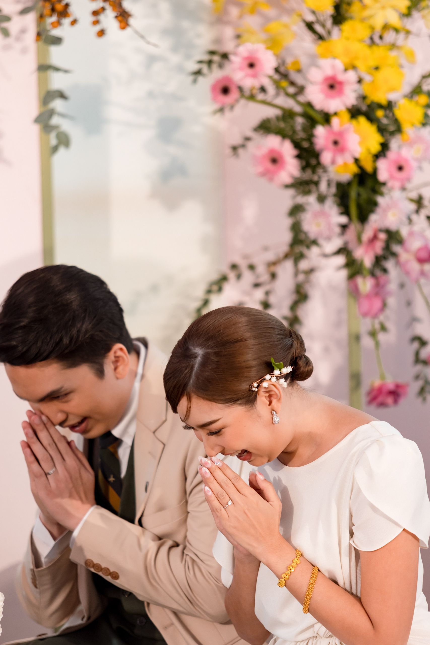 งานหมั้นช่วงเช้า