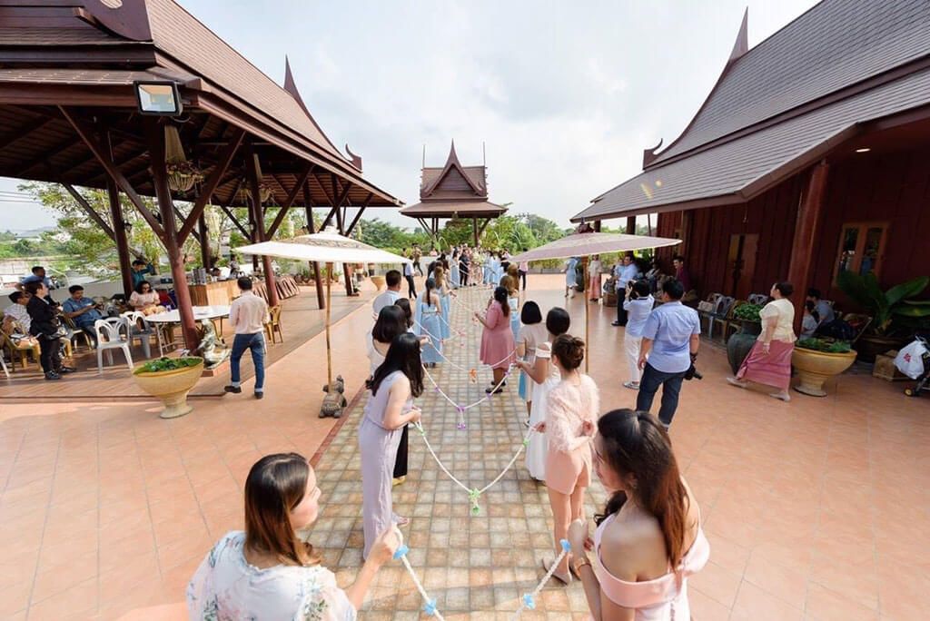 แต่งงานเรือนไทย นนทบุรี