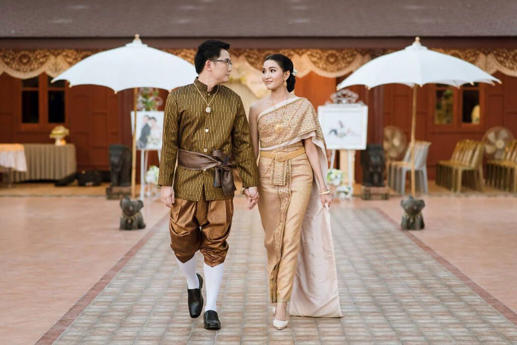 ชุดไทยแต่งงาน