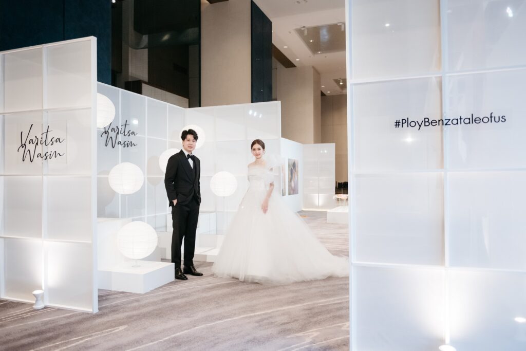 บรรยากาศจัดงานแต่งที่ Millennium Hilton Bangkok สถานที่แต่งงานคลองสาน