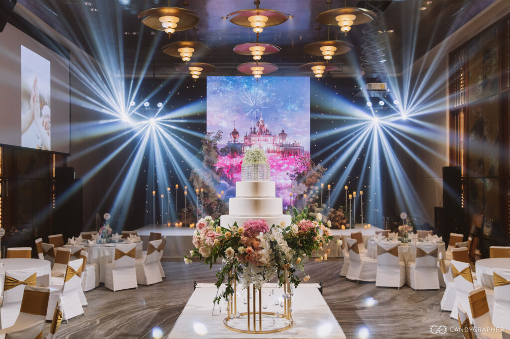 บรรยากาศจัดงานแต่งที่ Millennium Hilton Bangkok สถานที่แต่งงานคลองสาน