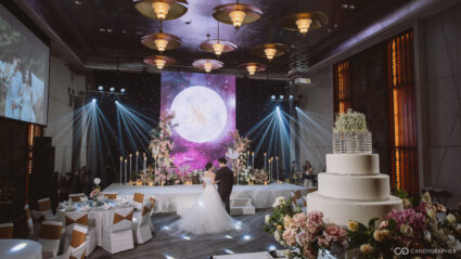 บรรยากาศจัดงานแต่งที่ Millennium Hilton Bangkok สถานที่แต่งงานคลองสาน