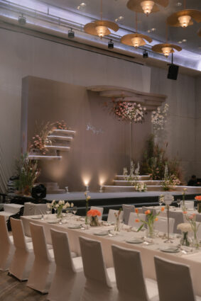 บรรยากาศจัดงานแต่งที่ Millennium Hilton Bangkok สถานที่แต่งงานคลองสาน