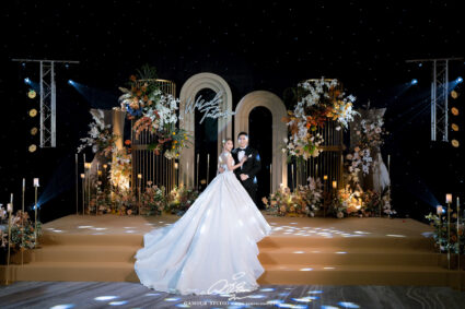 บรรยากาศจัดงานแต่งที่ Millennium Hilton Bangkok สถานที่แต่งงานคลองสาน