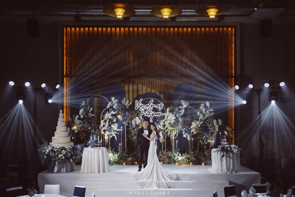 บรรยากาศจัดงานแต่งที่ Millennium Hilton Bangkok สถานที่แต่งงานคลองสาน