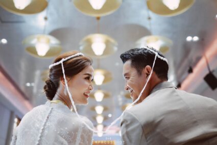 บรรยากาศจัดงานแต่งที่ Millennium Hilton Bangkok สถานที่แต่งงานคลองสาน