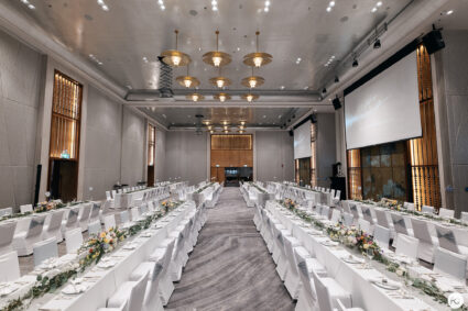 ห้องจัดเลี้ยงงานแต่ง ที่ Millennium Hilton Bangkok สถานที่แต่งงานคลองสาน