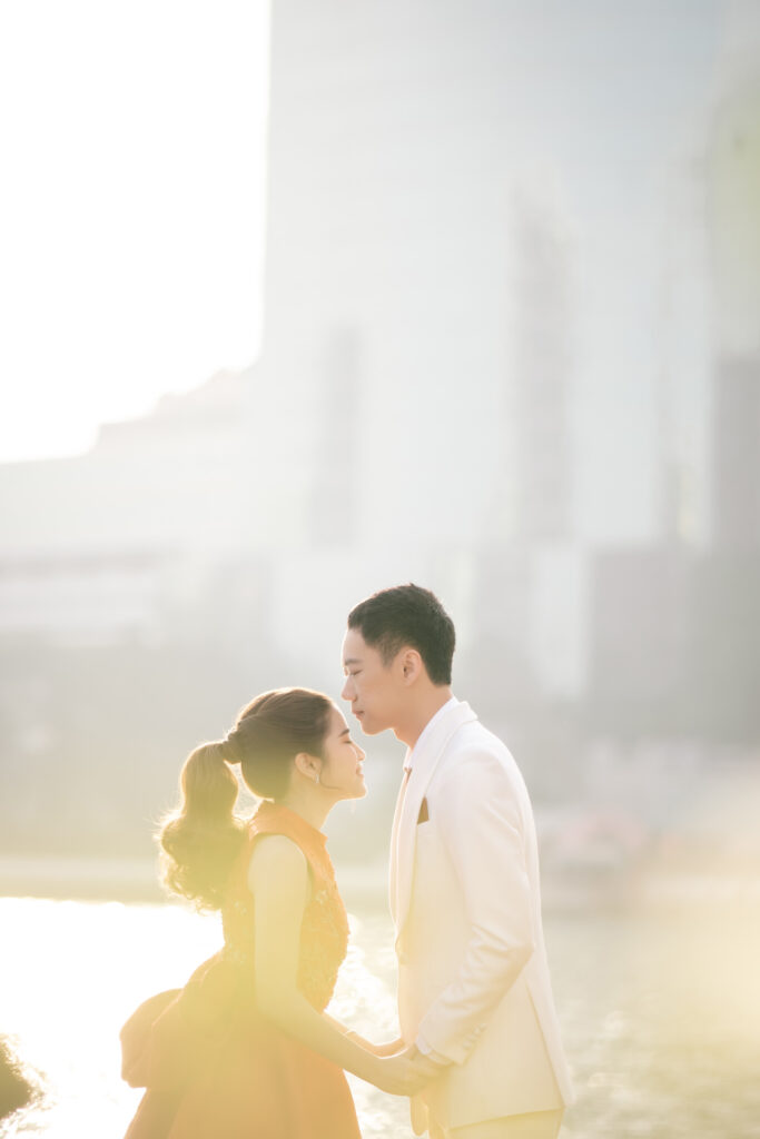 บรรยากาศจัดงานแต่งที่ Millennium Hilton Bangkok สถานที่จัดงานแต่งงานธนบุรี