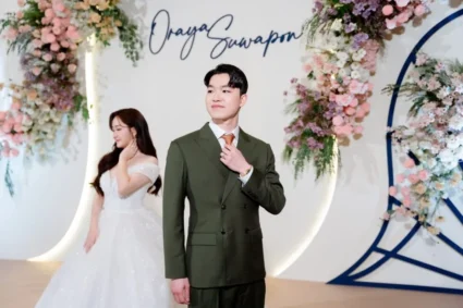 บรรยายากาศจัดงานแต่งที่ Sheraton Grande Sukhumvit, a Luxury Collection Hotel