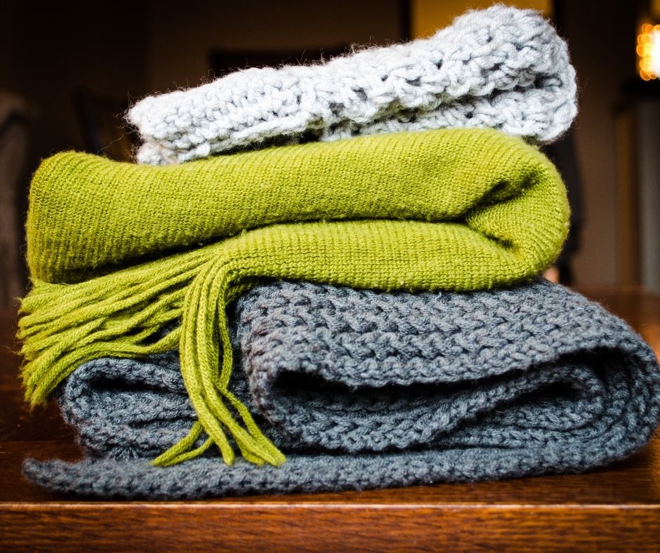 ผ้าพันคอ ของชำร่วยแต่งงานทำเอง