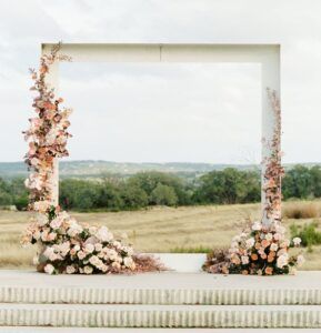 ฉากแต่งงานมินิมอลโมเดิร์น