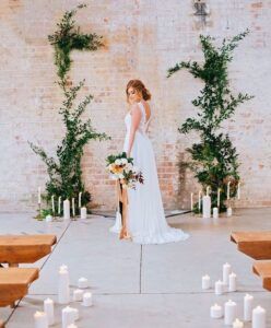 ฉากแต่งงานมินิมอลเทียน