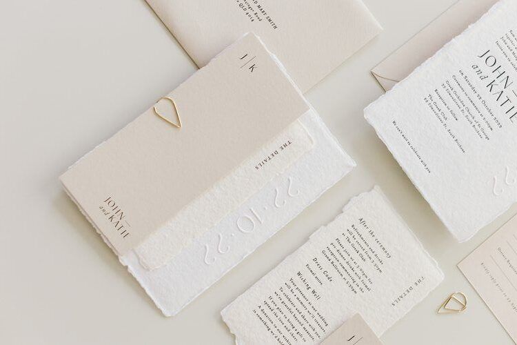 20 แบบการ์ดแต่งงาน มินิมอล ไว้เป็นไอเดียให้บ่าวสาว
