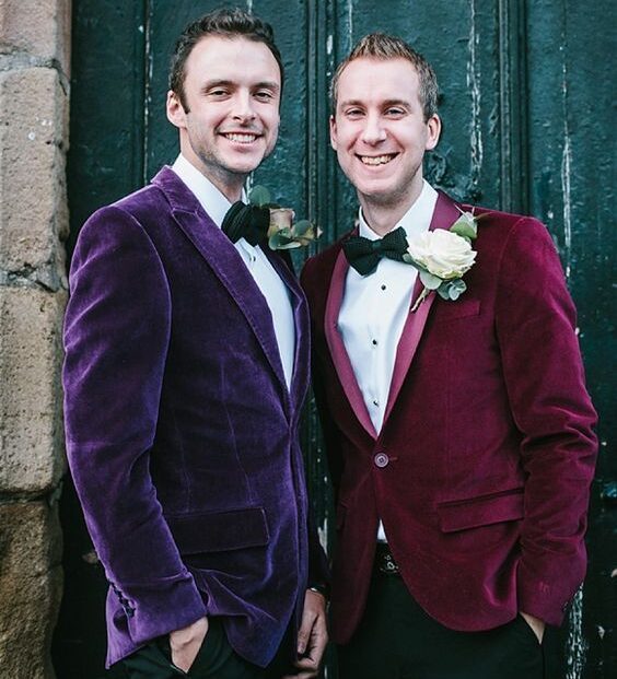 ชุดเพื่อนเจ้าบ่าว Jewel tone