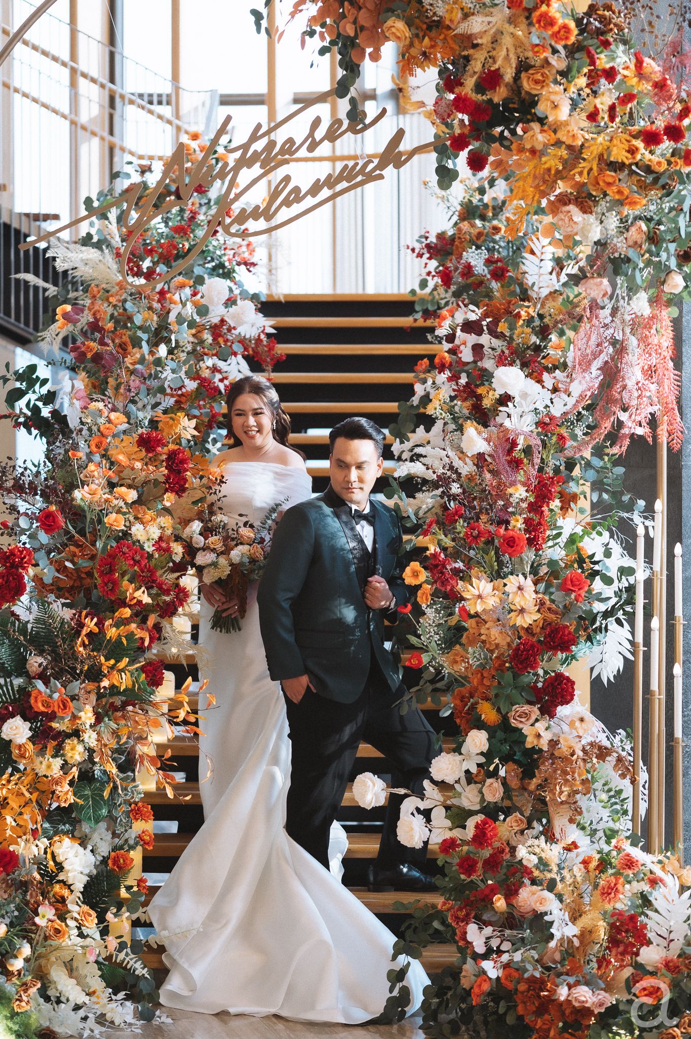 จัดงานแต่งธีมสีแดง ณ Gaysorn Urban Resort