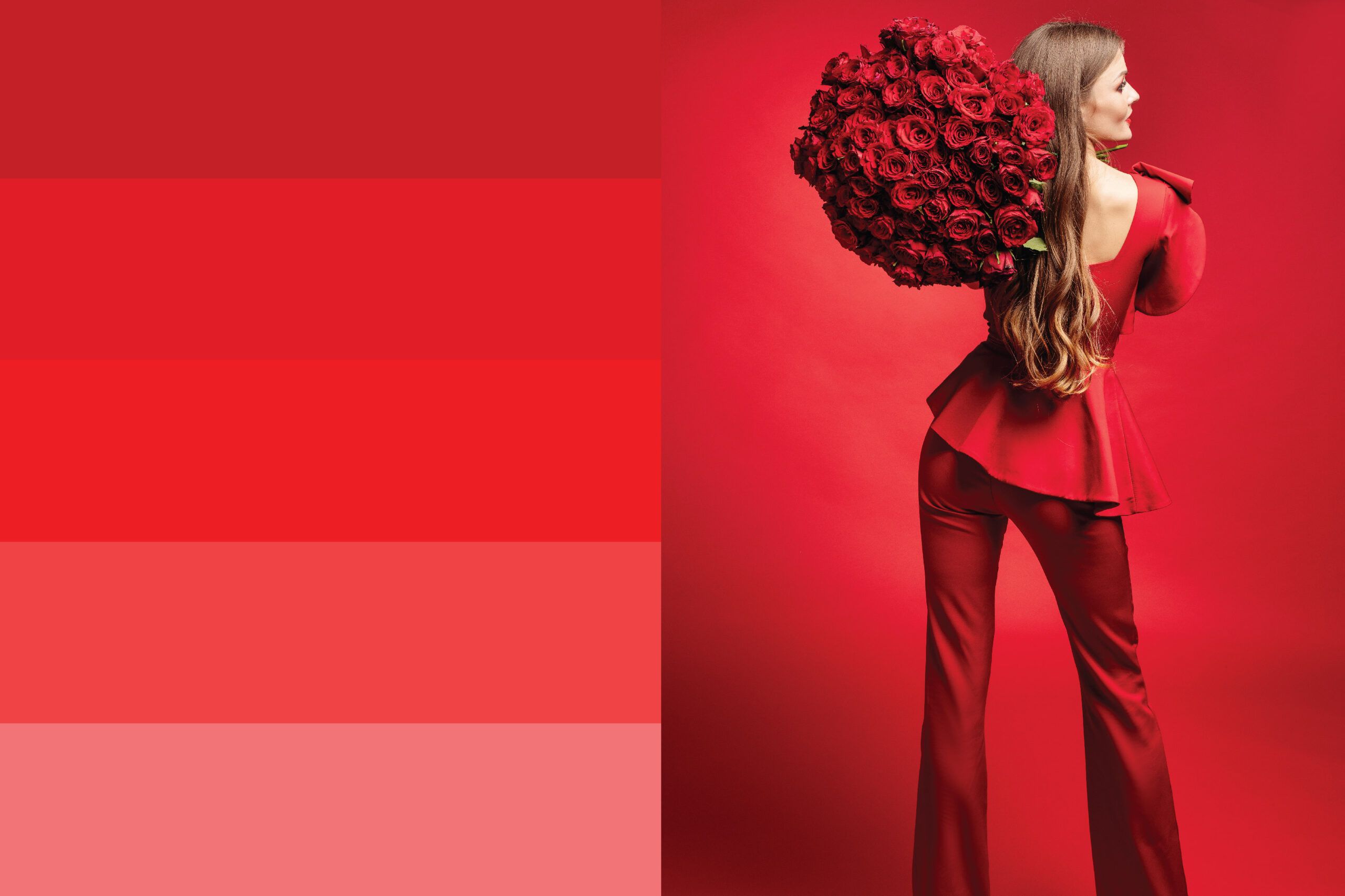 แต่งตัวธีมวาเลนไทน์-สีแดง