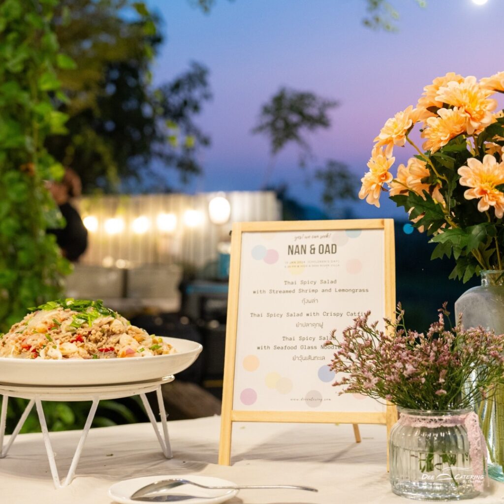 DeeCatering บริการรับจัดเลี้ยงงานแต่ง