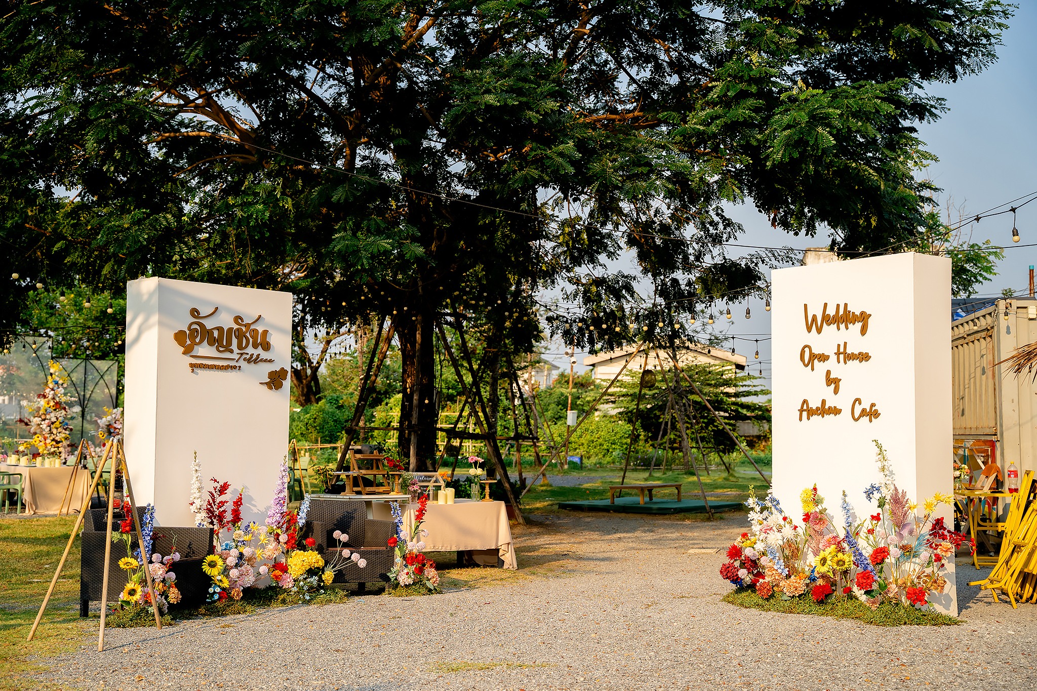 ร้านอาหารและคาเฟ่จัดงานแต่ง จตุจักร Anchan Cafe