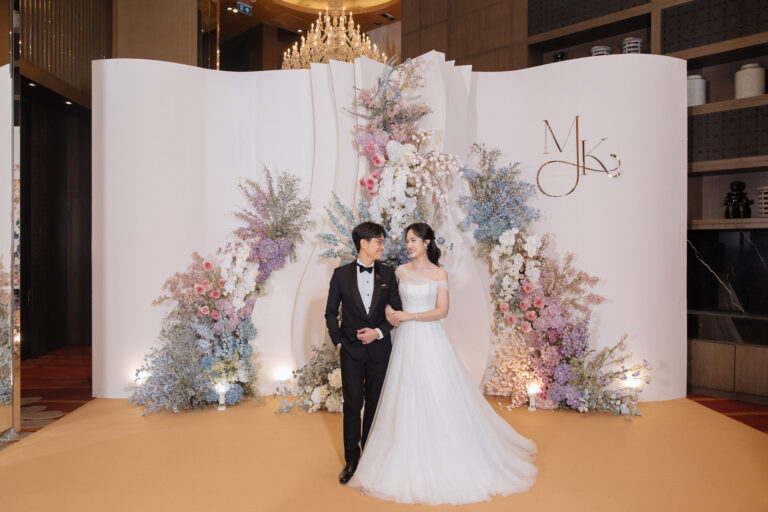 รีวิงานแต่งงานโทนสีละมุน บรรยากาศสุดอบอุ่น @Bangkok Marriott Hotel Sukhumvit