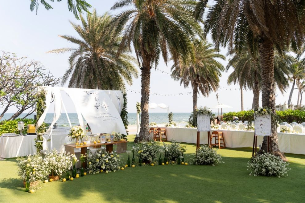 จัดงานแต่งริมทะเลหัวหิน ที่ Marrakesh Hua Hin Resort & Spa