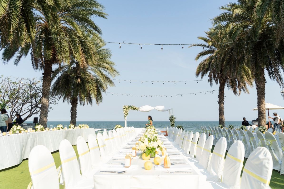 จัดงานแต่งริมทะเลหัวหิน ที่ Marrakesh Hua Hin Resort & Spa