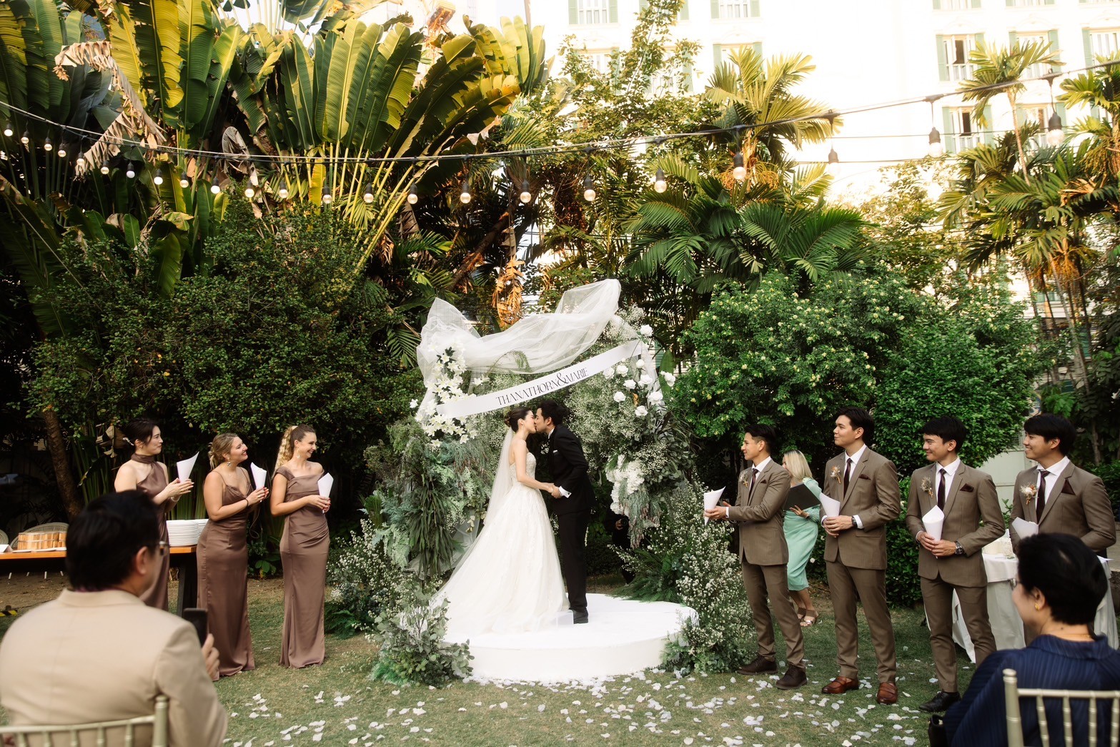 งานแต่งคุณธามและคุณมารี