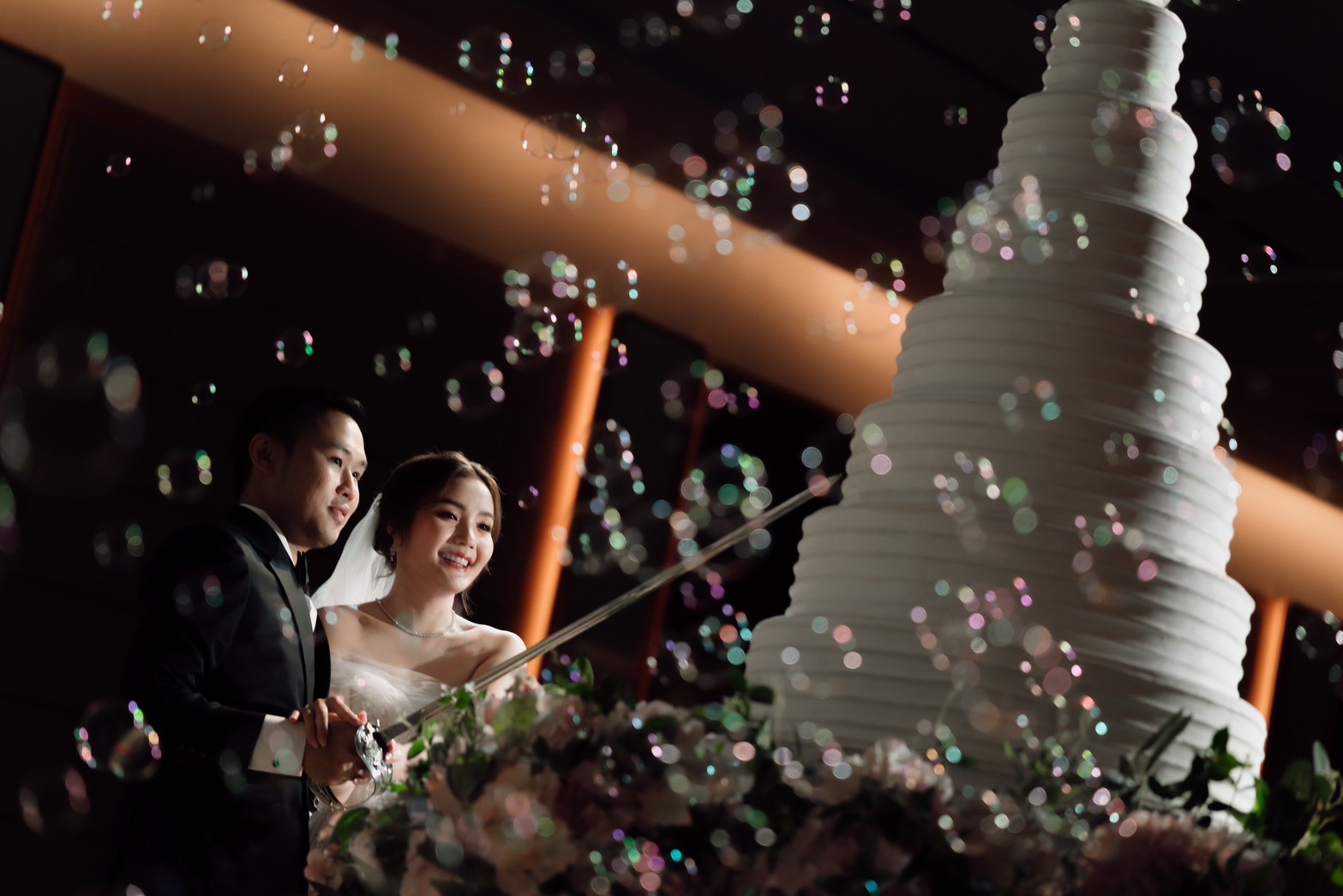 รีวิวแต่งงาน The Banquet Hall at Nathong คุณมิ้นท์และคุณทัช