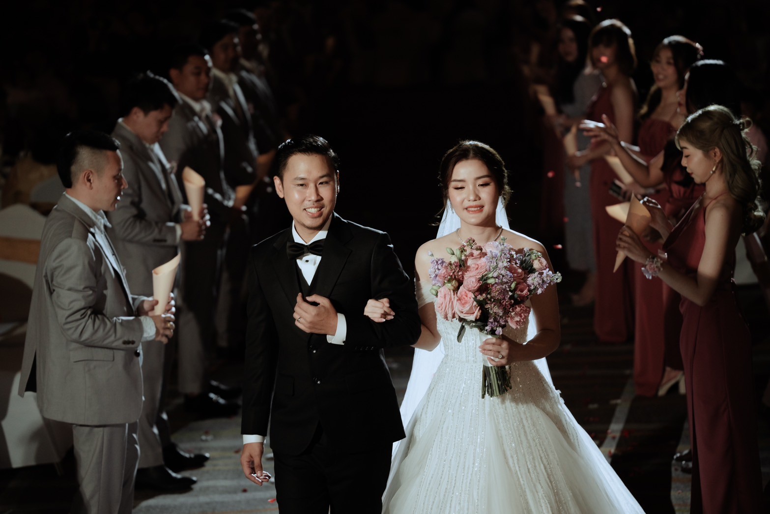 รีวิวแต่งงาน The Banquet Hall at Nathong คุณมิ้นท์และคุณทัช