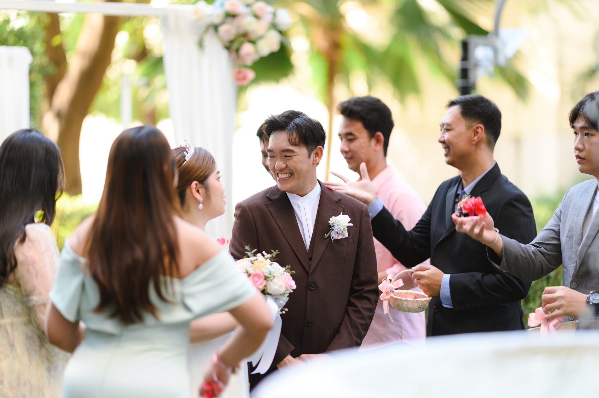 งานแต่งงานคุณเม่นและคุณฝน