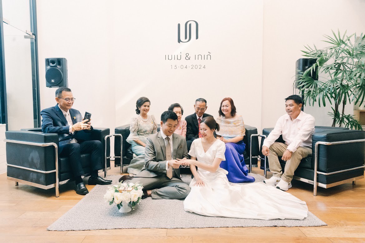 งานแต่งงานคุณเมเม่และคุณเกเก้