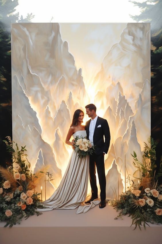 ฉากแต่งงานภาพจำลอง