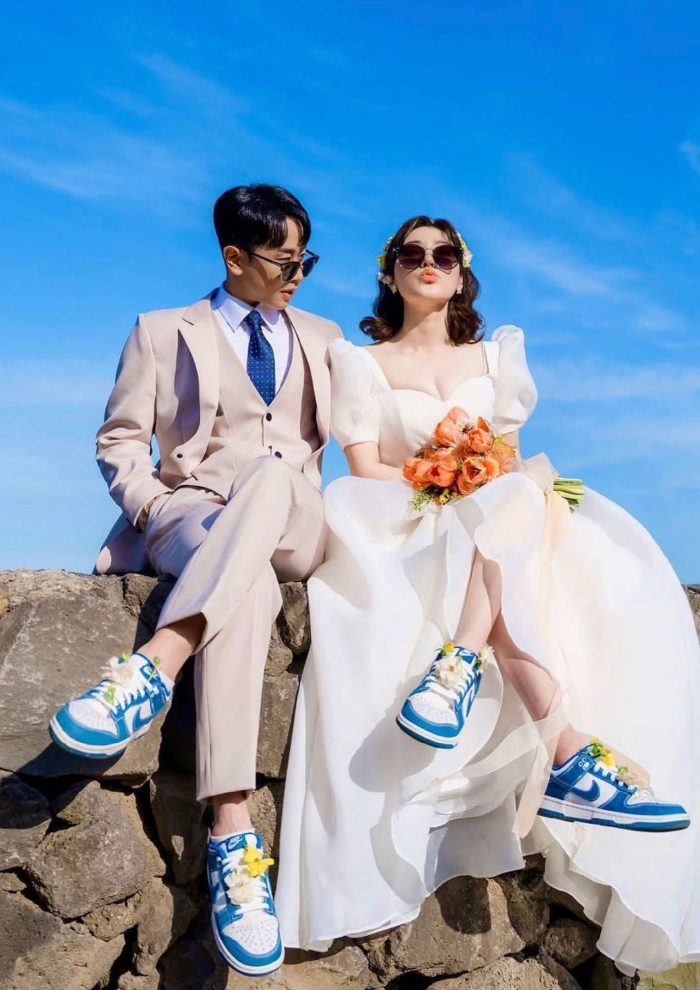 สายสตรีทต้องไม่พลาดกับท่าถ่ายพรีเวดดิ้งแบบคนชิค ๆ