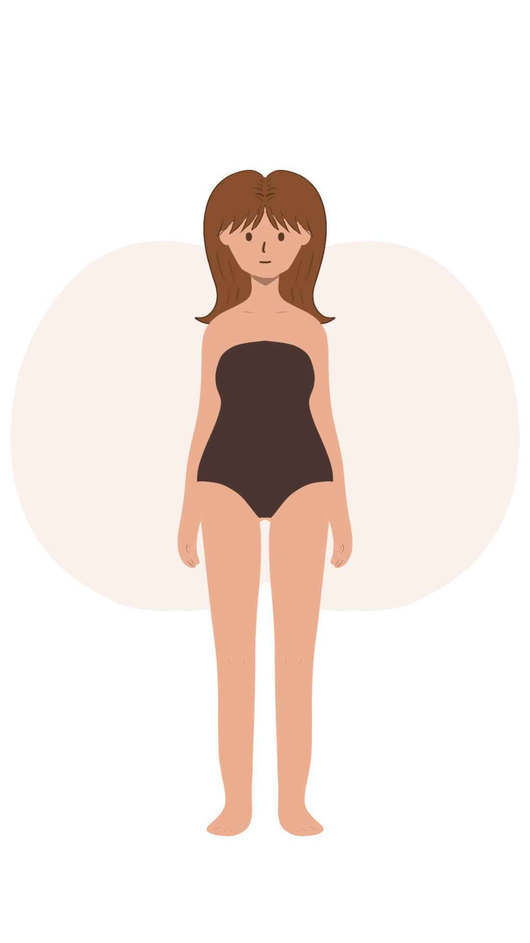 หุ่นทรง Apple ที่มีช่วงบนกว้างกว่าช่วงล่างควรเลือกชุดแต่งงานกระโปรงบานและพองให้สมส่วนกับส่วนบน