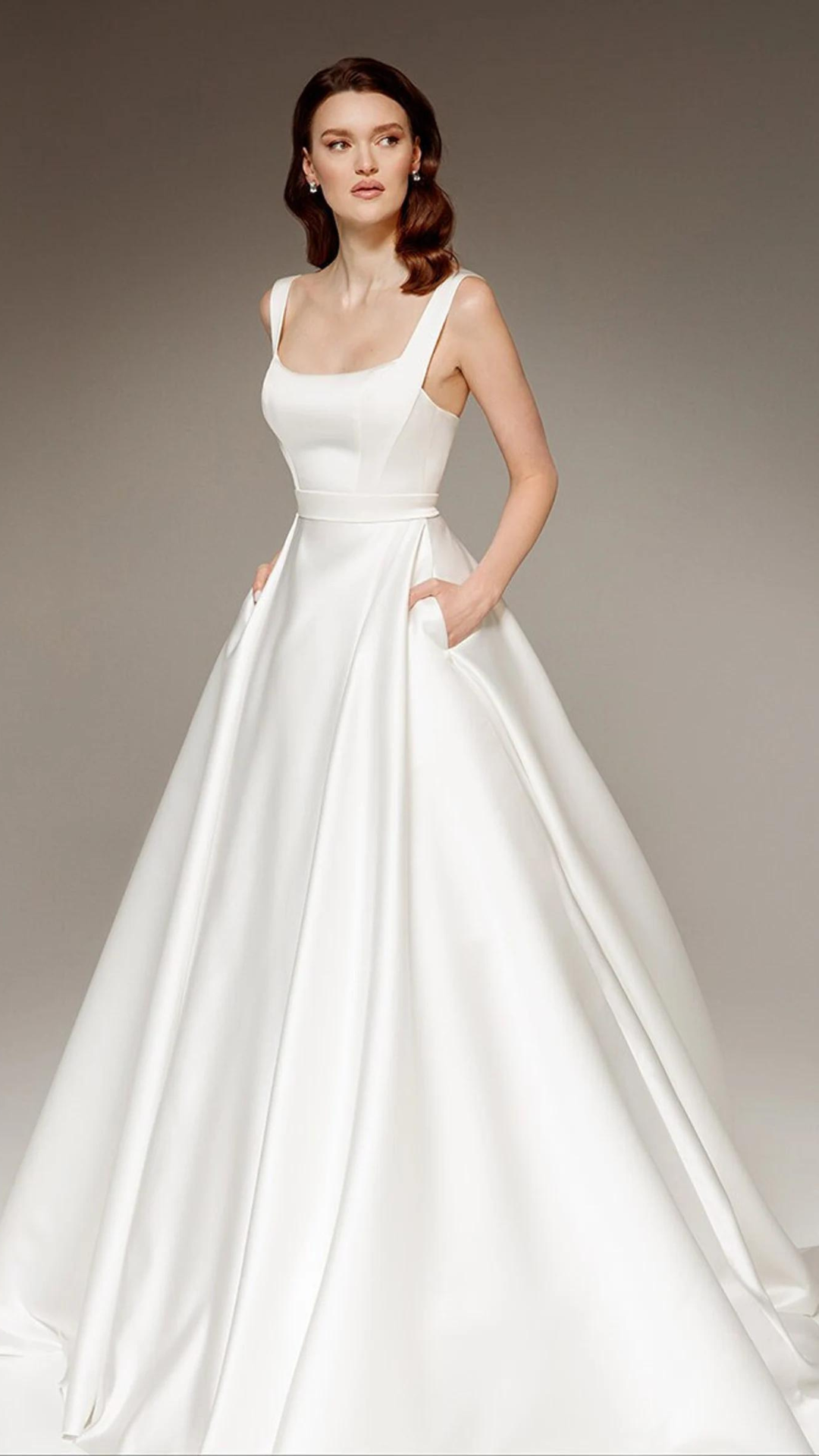 เลือกชุดแต่งงานทรง Ball gown ทรงเจ้าหญิง