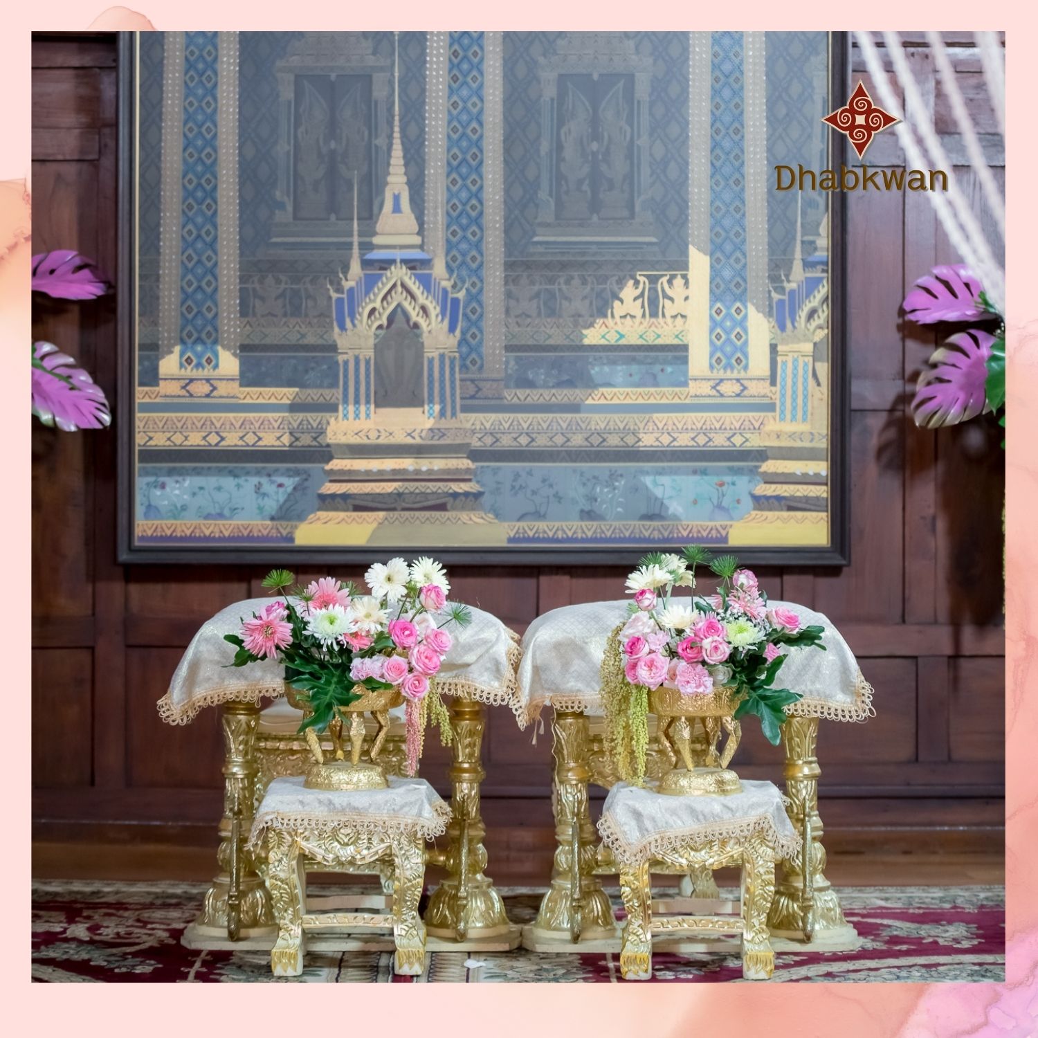 จัดพิธีหลังน้ำพุทธมนต์ได้สะดวก สวยงามแบบไทยแท้