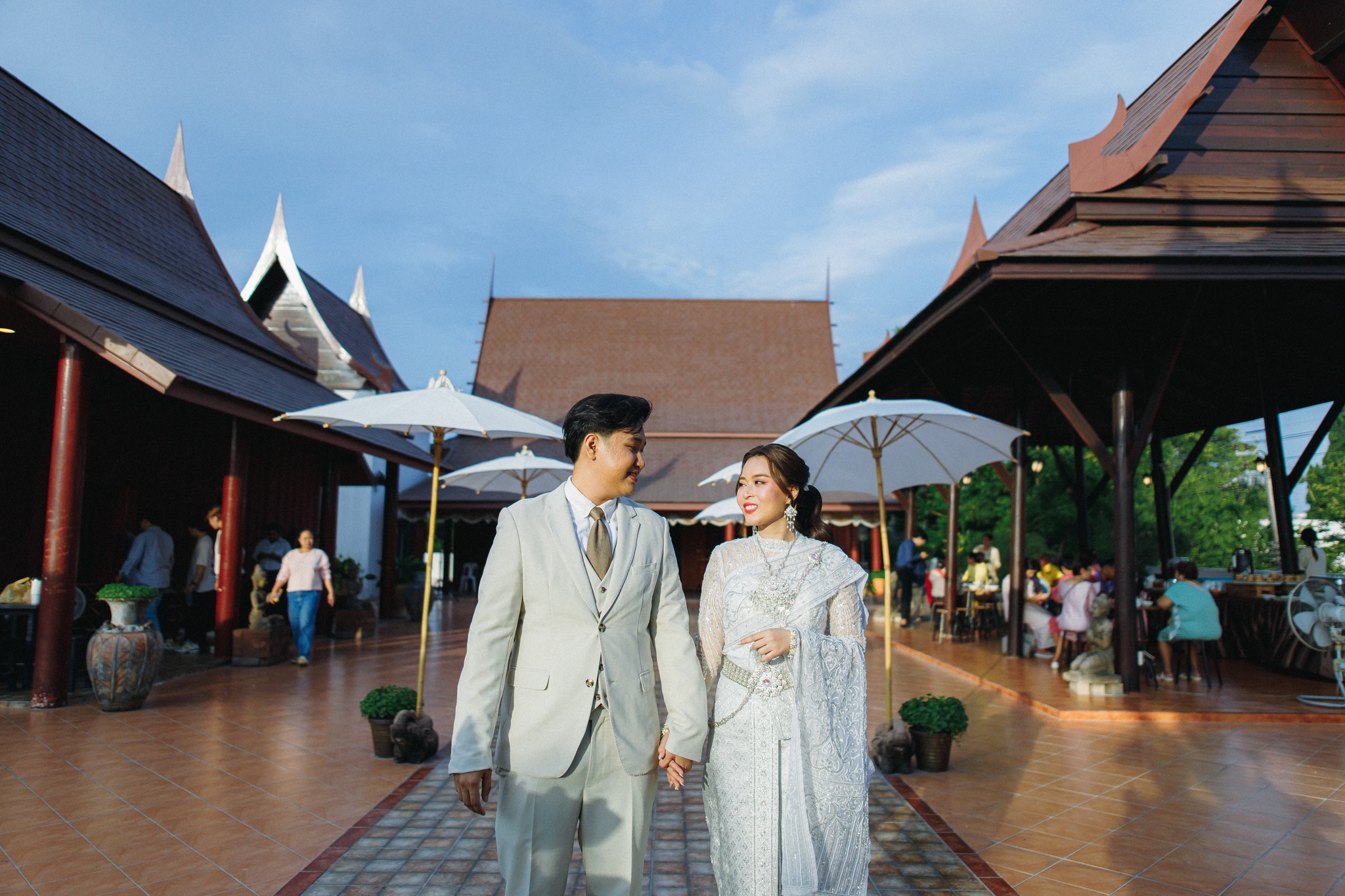 จัดงานแต่งงามตามแบบไทยดั้งเดิม