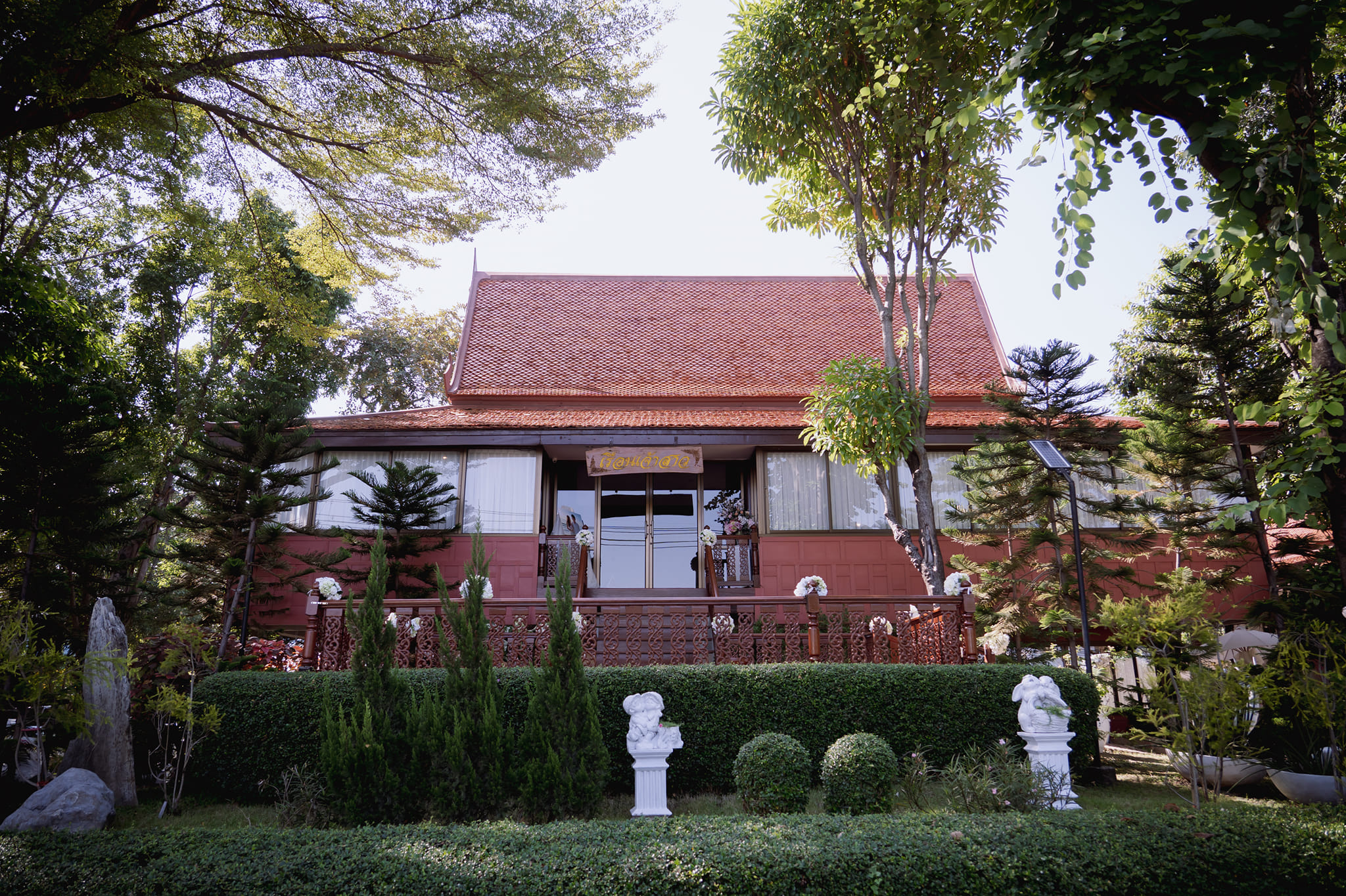 เรือนเจ้าสาว พระราม 5 เรือนไทยจัดงานแต่งนนทบุรีที่ออกแบบเป็นศาลาเรือนไทยสำหรับประกอบพิธีมงคลสมรส