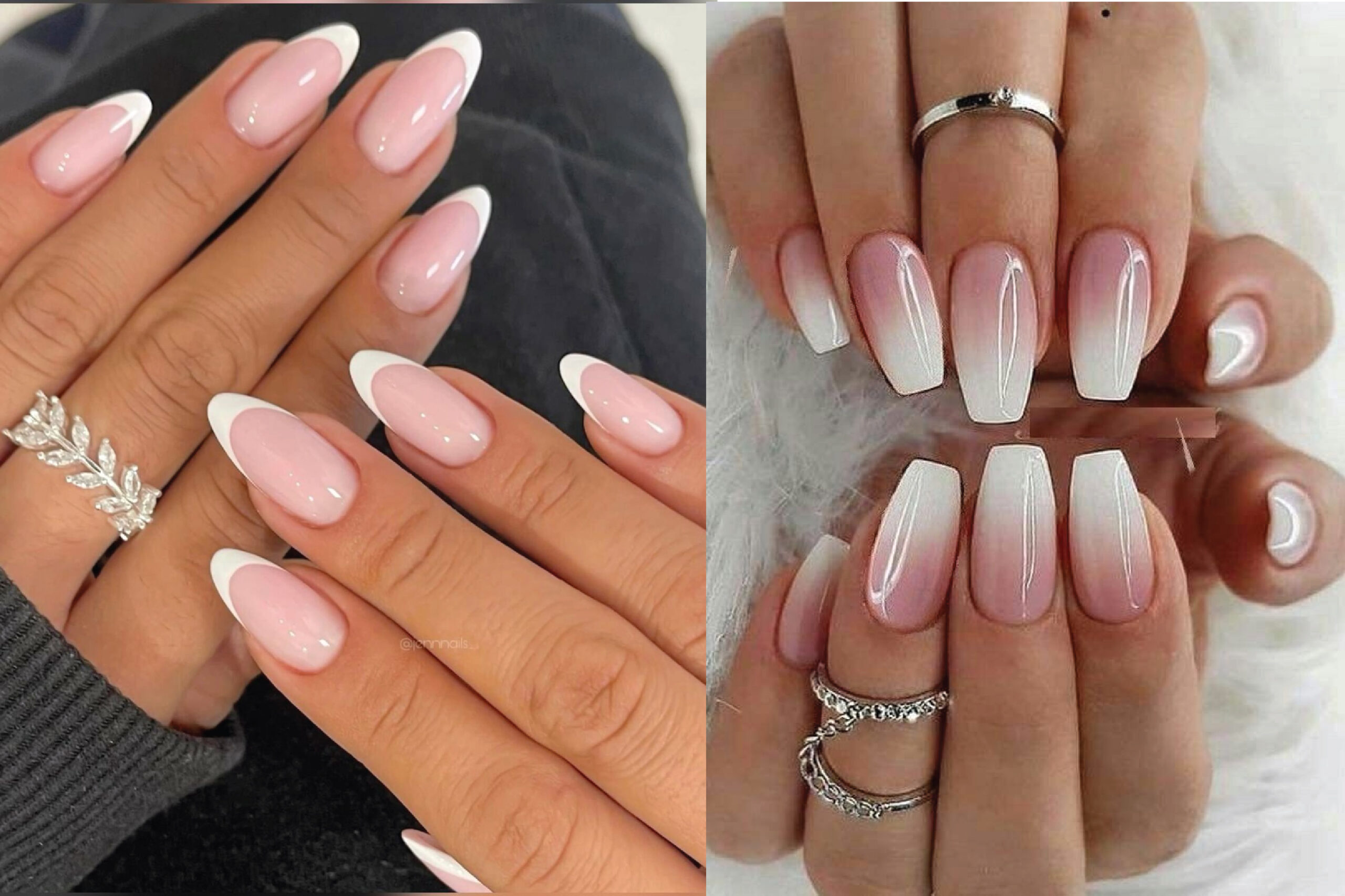 เล็บเจ้าสาวเรียบหรู สำหรับคนผิวสองสี ดูสวยแพง