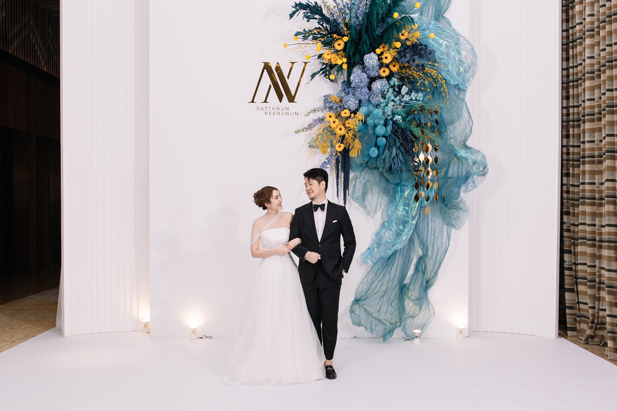 รีวิวงานแต่ง ธีมแสงเหนือ คุณนันและคุณนัน