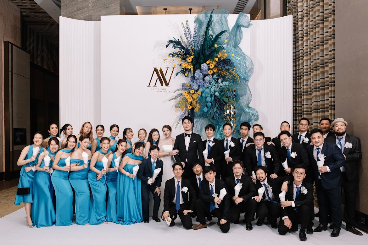 รีวิวงานแต่ง ธีมแสงเหนือ คุณนันและคุณนัน