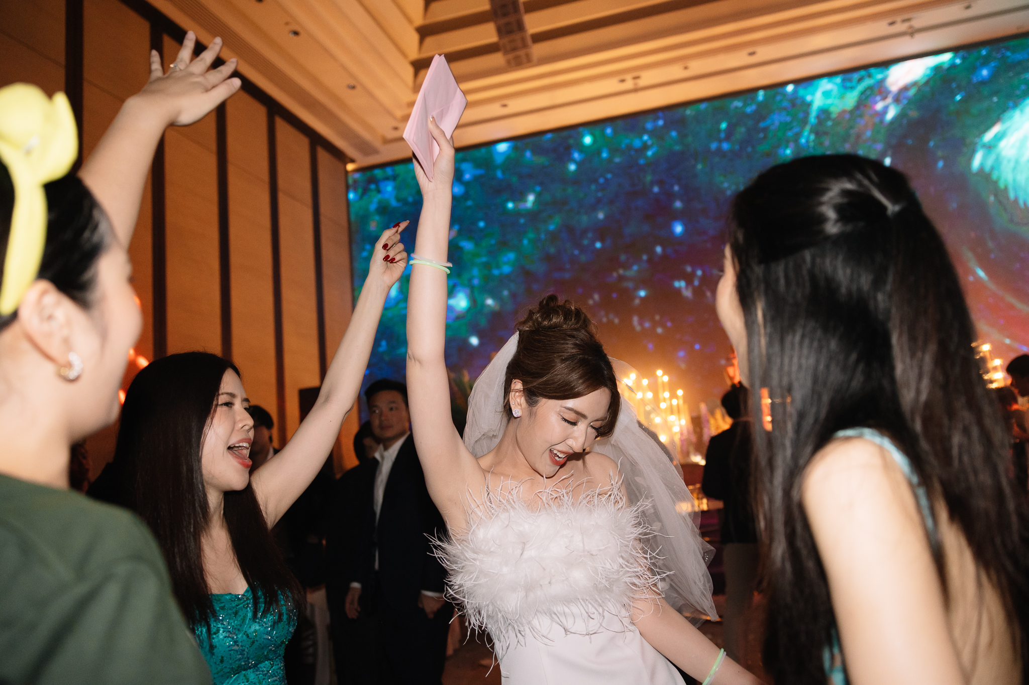 รีวิวงานแต่ง ธีมแสงเหนือ คุณนันและคุณนัน