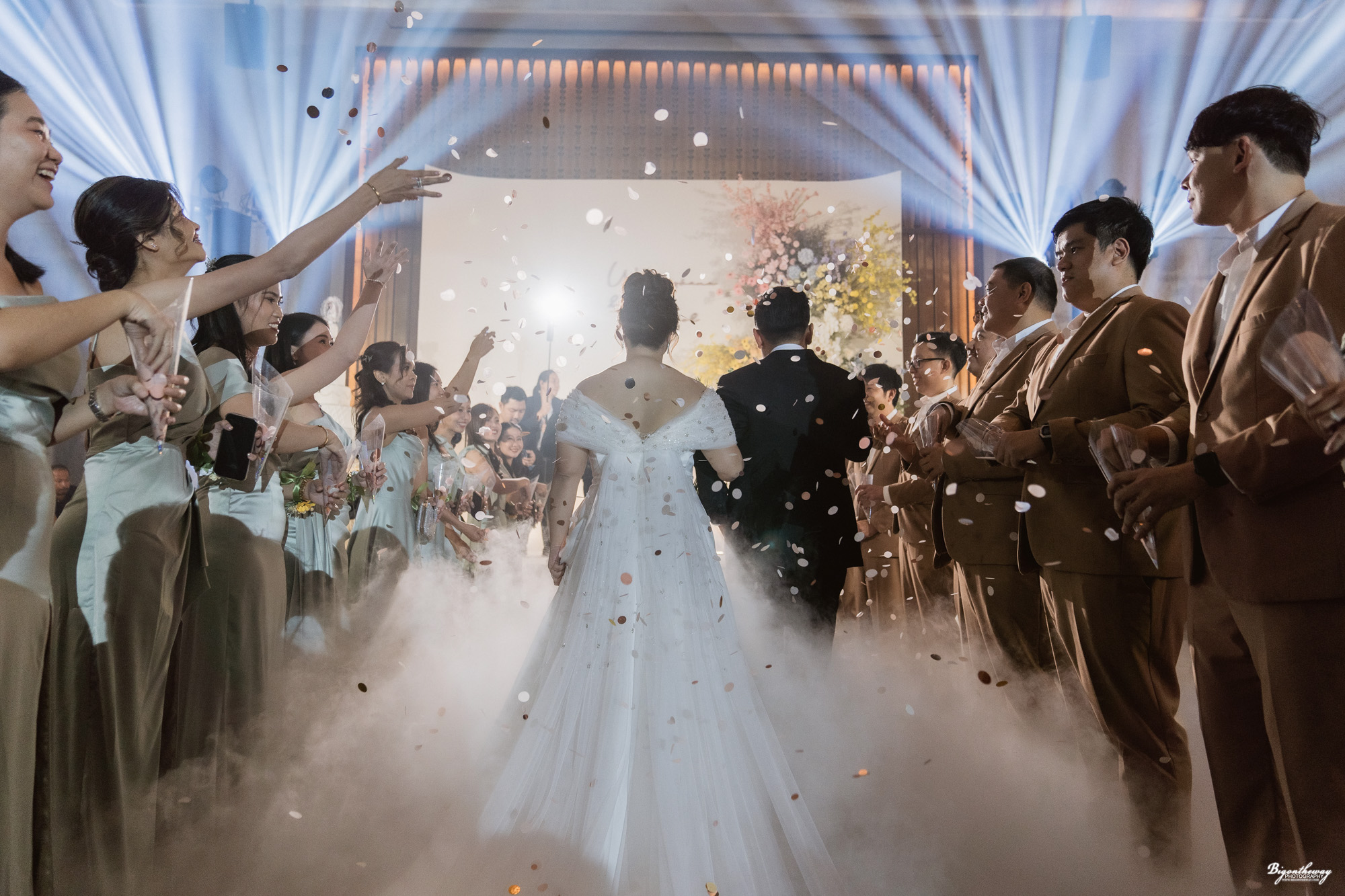 พิธีเดินเข้างานมงคล Millennium Hilton Bangkok