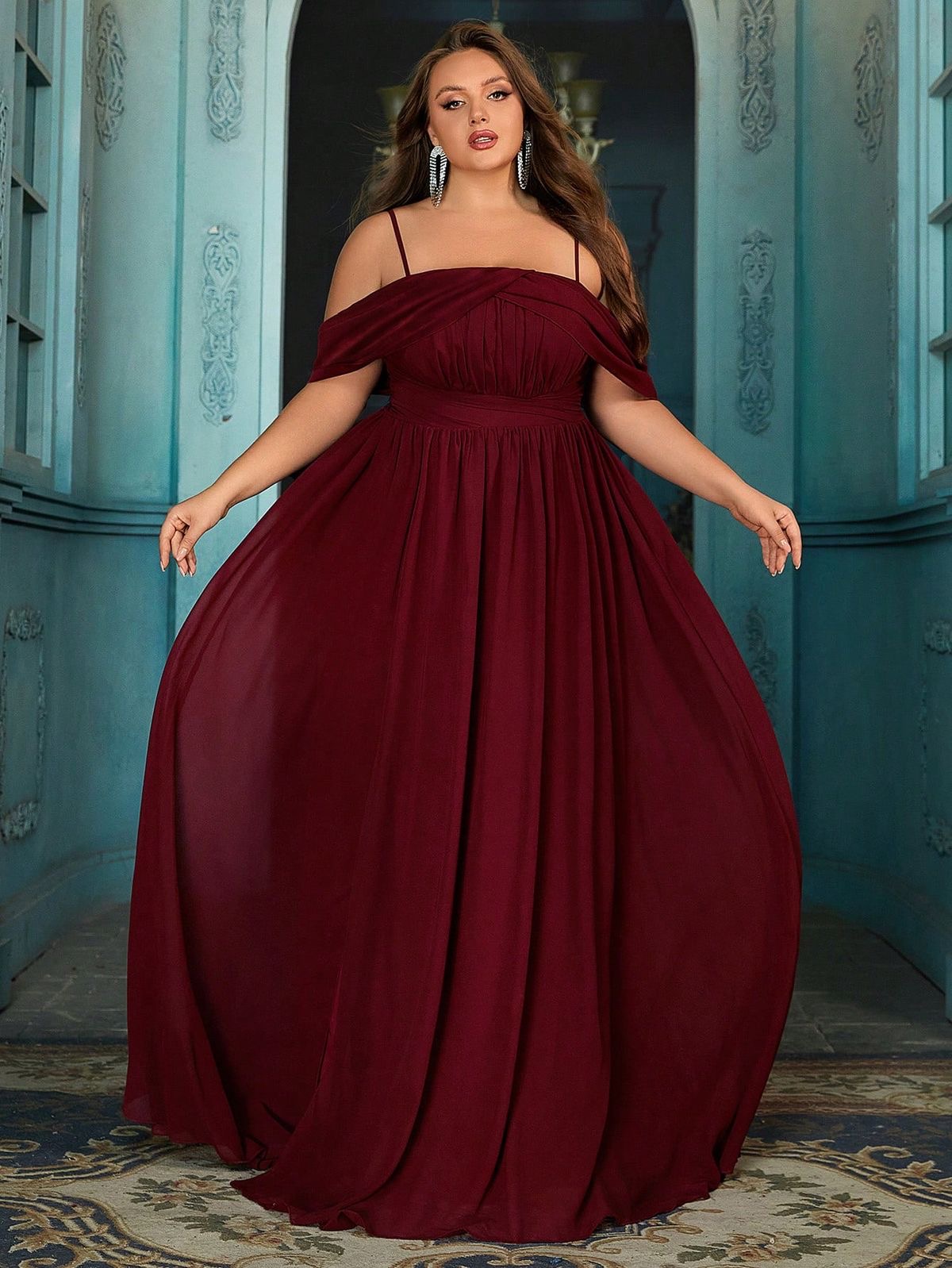 ชุดแต่งงานคนอวบแบบพริ้ว ๆ ไม่รัดรูปร่างพรางหุ่นได้ตลอดช่วงตัว