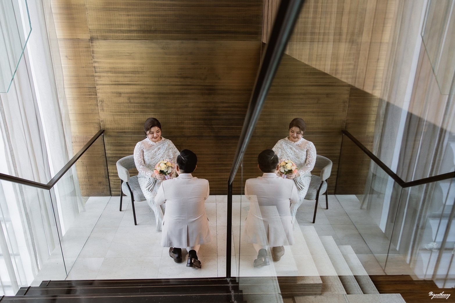 ภาพความประทับใจของคุณโมและคุณจิ๊บ ณ Millennium Hilton Bangkok